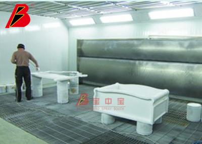 China Cabinas de espray de los muebles del sótano 34.5KW del metal para la carpintería en venta