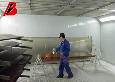 China Cabina de la pintura del gabinete 34.5KW con el sistema del filtro de la cortina de agua en venta