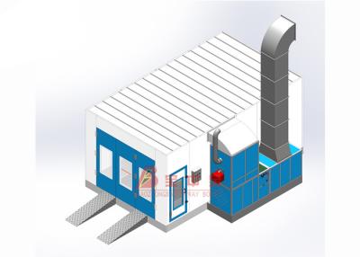 中国 セリウムTUV車車のスプレー・ブース有効な車のスプレー・ブースの設計ペンキ部屋 販売のため