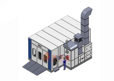 中国 ディーゼル熱スプレー部屋の下向き通風のペンキ ブースの贅沢なEuropの設計スプレー・ブース 販売のため