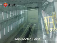 Train And Rail Paint Booth Painting Chamber For Railway Carriage