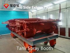 Tank Spray Booth Military Paint Booth Waterproof Heat Insulation