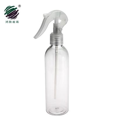 China BEAUTY PACKAGING wholesale 230ml 8 oz pet spray bottles plastic bottle manufacturers with pump sprayer nozzle for remover spray for sale