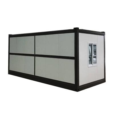 China Contemporary 20ft Easy Assembly Quickly Customized Portable Prefab Folding Container House for sale