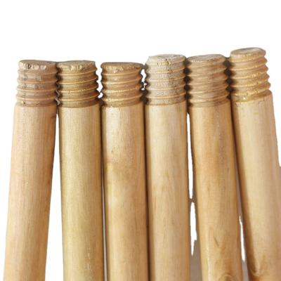 China Smoothy Cleaning Tools Eco-Friendly Cheap Price Wholesale Varnished Wooden Poles Broom Handle Broom Handle for sale