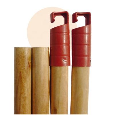 China Hot Selling Smoothy Cleaning Tools Wipes To Handle Guagnxi Wooden Plant Poles Varnished Wood Handle Broom for sale