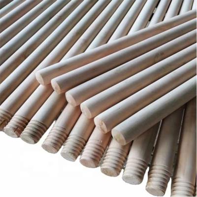 China Guangxi Tools Factory Cheap Home Cleaning Tools 120cm Length Broom Handle Eucalyptus Wood Broom Simple Home Cleaning Wooden Sticks for sale