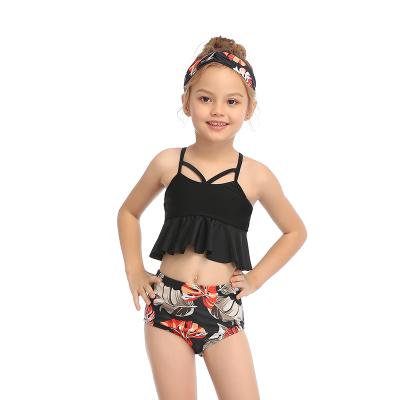 China Amazon Hot Selling Swimwear Girls High Quality Viable Bikini Beach Wear Swimwear For Kids for sale