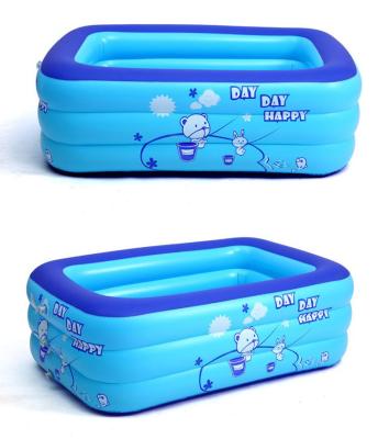 China Swimming Pool Family Outdoor Groundwater Game Playing Inflatable Swimming Pool For Kids for sale