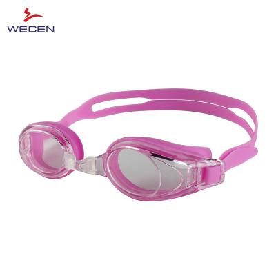 China Anti Fog Waterproof Silicone Swim Goggles Universal Custom Swimming Goggles For Adult for sale