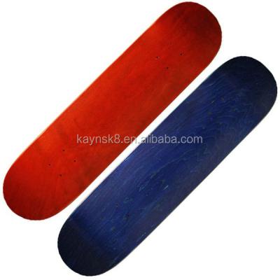 China Adult Whole Canadian Maple Skateboard Deck for sale