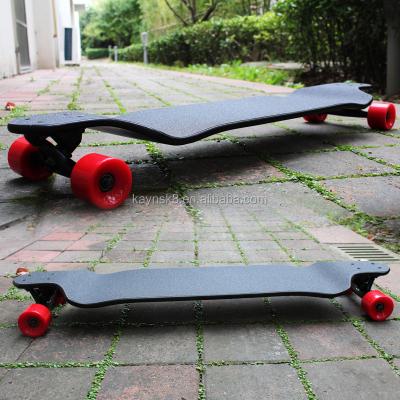 China 42*9inch maple inclined complete longboard, canadian maple wood longboard with pair trucks for sale