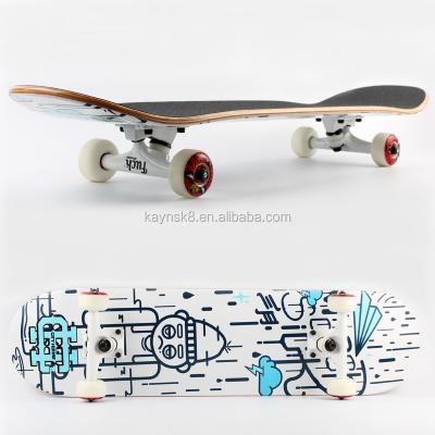 China Canadian Maple Complete Skateboard Skateboard With Printing for sale