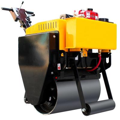 China Hotels Small Mini Road Roller Compactor Asphalt Set Pavement Roll Construction Machine Gasoline Engine Roller for sale