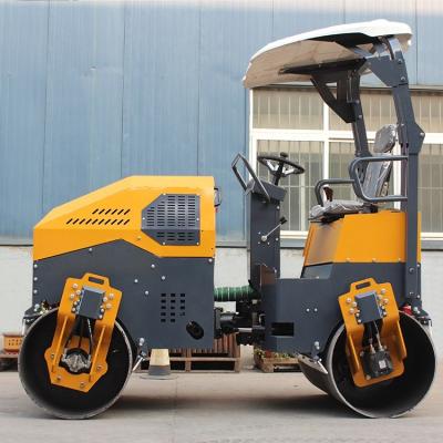 China Hotels 3 Ton Mini Hydraulic New Compaction Machine Road Roller for sale