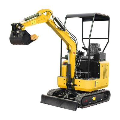 China Hotels 1.7 t Excavator For Sale HUAQI Mini Digger Excavator for sale