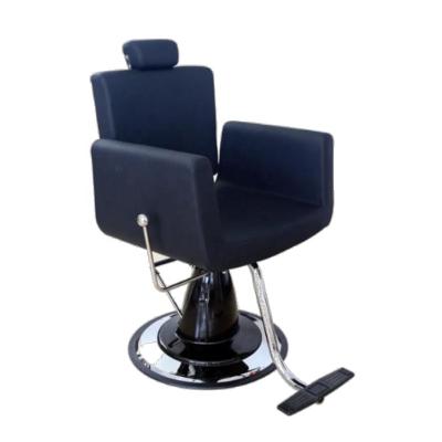 China Extended color men's hydraulic pump salon equipment beauty salon barber chair durable material cadeira de barbeiro Silla de peluquero for sale