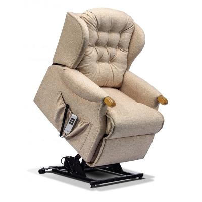 China Baihai Memory Foam Stretch Fabric Electric Lift Recliner Chair For Old for sale