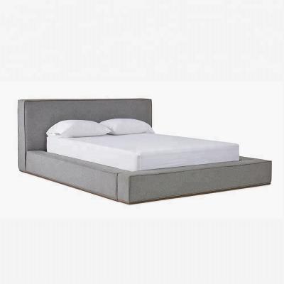 China Modern Bedroom Design Fashion Bed Set Platform Bed Furniture Strong Bed Set for sale