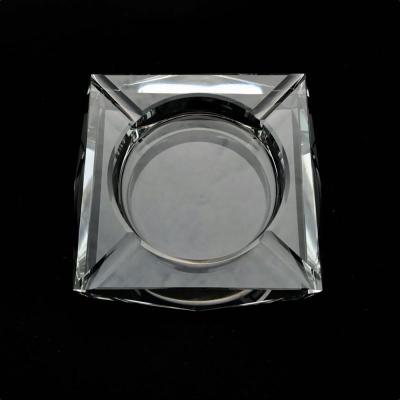 China China Square Shape Crystal Ashtray Empty Crystal Crafts MH-G014 for sale