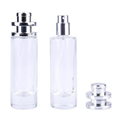 China Custom Glass Perfume Bottles Cosmetic Spray Atomizer 1oz Perfume Spray Bottle Empty Perfume Bottles For Travel for sale