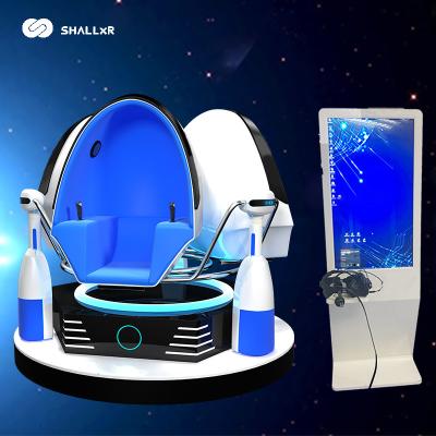 China Metal Shallxr Treno Electric Cinema 9D Platform Virtual Reality Experience Egg Chair 9D Vr Crazy Machine for sale