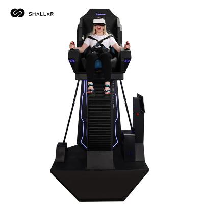 China Metal 9D Virtual Reality Vr Drop Tower 9d Vr Simulator Machine for sale