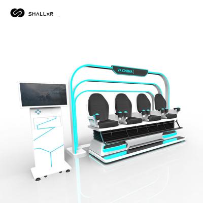 China 2022 Hot Sale Metal Mall Arcade Game Machine Chair 9D VR Cinema Simulator zu verkaufen