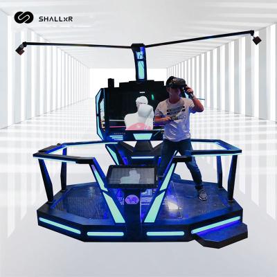 中国 Metal ShallxR 9D Motion Platform VR Game Machine Shooting Simulator VR Motion Simulator Walking Boxing Virtual Reality 販売のため