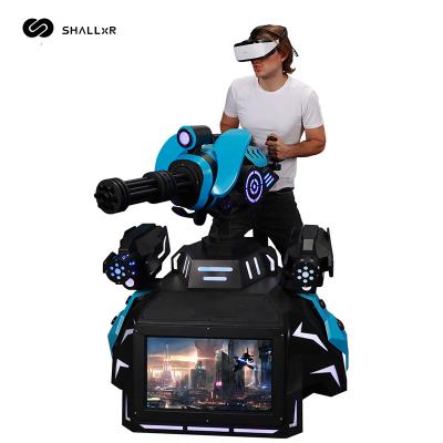 中国 Metal ShallxR 9D VR Shooting 360 Degree Simulator 9d Gatling Shooting Combat Simulator 販売のため