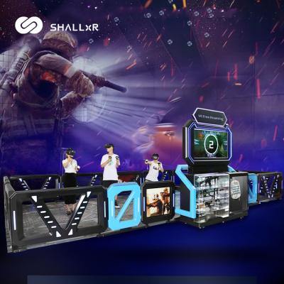 中国 Metal ShallxR Multi Player Roam Free VR Sports Cs Interactive VR Virtual Reality Backpack Shooting Free Roaming Games 販売のため