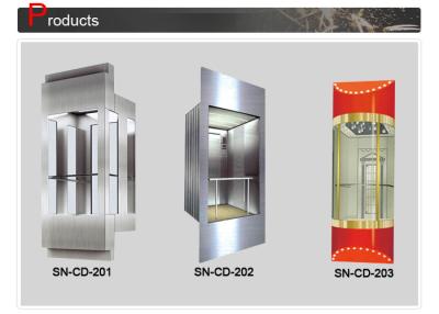 Chine Conception classique de panneau de chambre forte de St de St de décoration de carlingue d'ascenseur d'observation à vendre