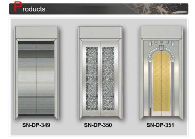 중국 엘리베이터 오두막 훈장을 위한 거울과 에칭 엘리베이터 문 위원회 판매용