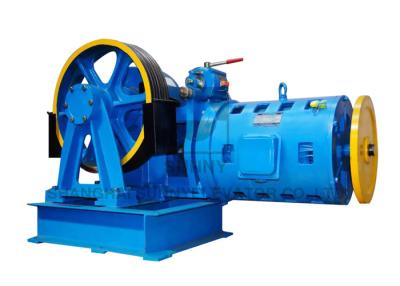 China AC2 Control 720kg Geared Traction Machine With Speed 0.5~1.26m/S for sale