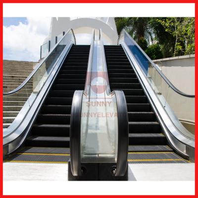 China Customized Moving Walk Escalator Parts Step / Handrail Lighting Skirting Panel for sale