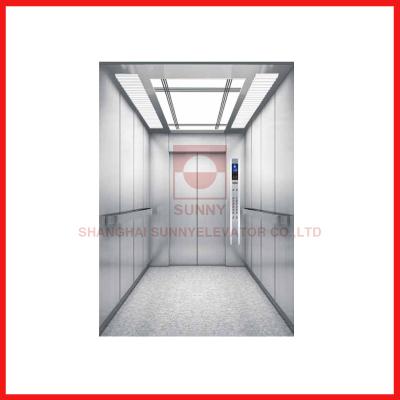 China Large Space Hospital Elevator Load 1600kg 21 People Comfort For Hospital for sale