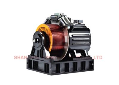 China Passagier-Aufzug-Gearless Zugkraft-Maschinen-Motor DC110V-Lasts-2000kg zu verkaufen