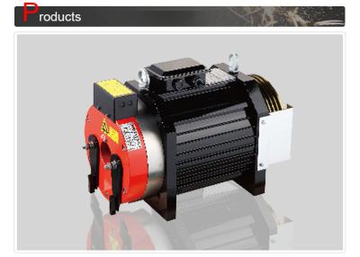 중국 승객 승강기 부품을 위한 450 킬로그램 안전 승강기 무기어형 장치 리프트 모터 판매용