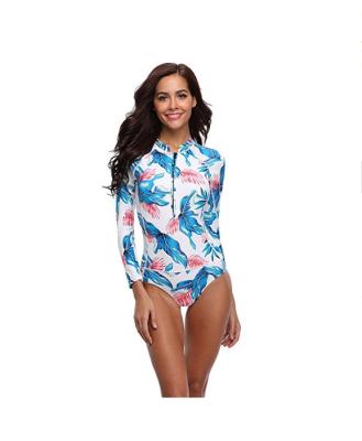 China Anti-UV Customized Women Plain Or Printing One Piece Ladies Swimsuits Swimsuits for sale