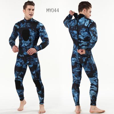 China Adult Seaskin Spearfishing Wetsuits For Men 3mm SCR Neoprene Neoprene Print Wetsuit for sale