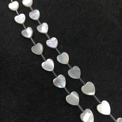 China Jewelry Making Pearl Beads Strand Heart Shape Shell Beads Jewelry Accessories for sale