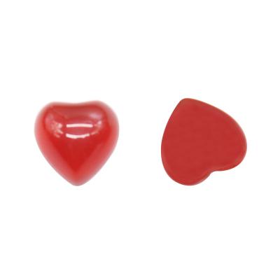 China Red Heart Cabochons Fire Customized Gemstone Agate Color Set Or Natural Stone for sale