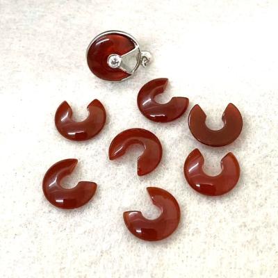 China Color Set Or Red Agate Fire Amulet Loose Gemstone Custom Jewelry Accessory for sale