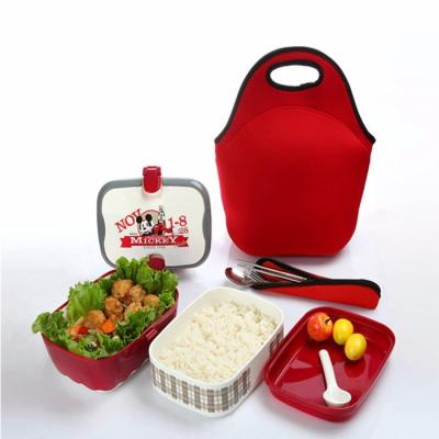 China Cheap Portable Fashion Fitness Food Cooler Insulated Lunch Bag for sale