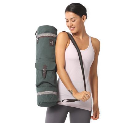 China Comfortable / Lightweight ECO Cheap Cost Wholesale Fitness Bag Exercise Yoga Mat Carry Bag for sale