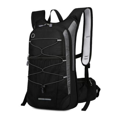 China High Quality New Nylon Outdoor Waterproof Bicycle Riding Bag With Earphone Hole Increasing Mountaineering Travel Hydration Backpack for sale