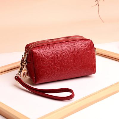 China 2022 Wholesale Fashion Women's Bag New Fashion Ladies Double Zipper Purse Small Clutch Cross - Body Bags For Women for sale