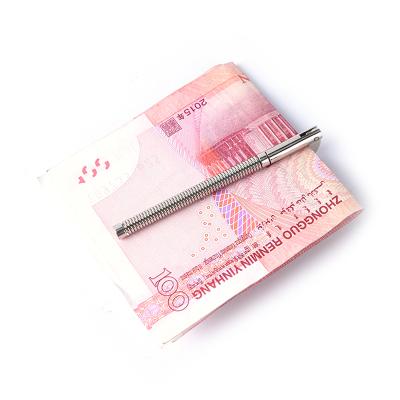 China Waterproof Metal Money Clips Stainless Steel Cash ID Credit Card Money Holder 1pcs for sale