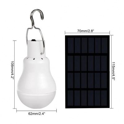 China 12W Theme Park Camping Solar Tent Light NEW LED Night Lamp Rechargeable Lantern for Outdoor Rise Cool White for sale