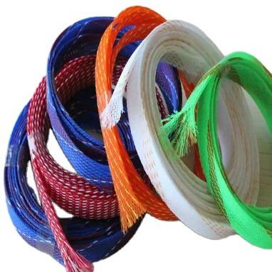 China Electrical Times Devices 6mm Diameter Braided Sleeve Nylon Cable Mesh Cotton for sale